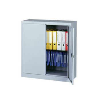 Pelstor Small Office Stationery Cupboard - Grey