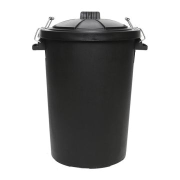 Dosco Black Bin 85L
