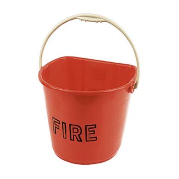 Dependable Plastic Fire Bucket