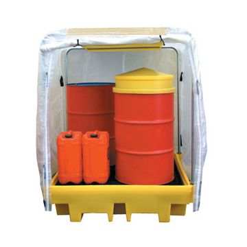 Outdoor Drum Spillage Unit & Cover
