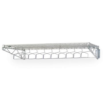 Metro Stainless Steel Wall Garment Rack