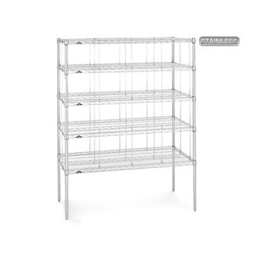 Metro Stainless Steel Shoe Racks