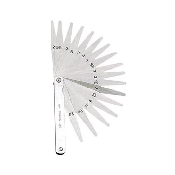 Stahlwille Precision Feeler Gauge Imperial