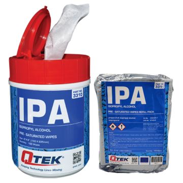 QTEK Pure IPA Wipes
