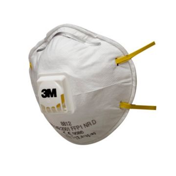 3M P1 Cup Shaped Respirators 8812 - Box 10