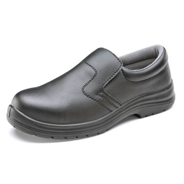 Beeswift Micro-Fibre Slip On Safety Shoes