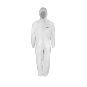 Type 5 & 6 Coverall with Hood - Medium