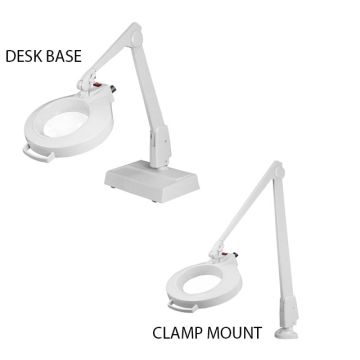 Dazor LED Circline Magnifier - Dove Grey