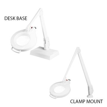 Dazor LED Circline Magnifier - White