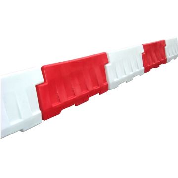 Dependable White Traffic Barriers