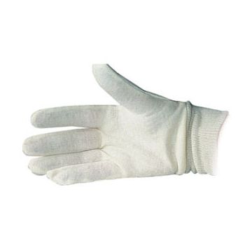 Dependable Cotton Knit Wrist Gloves
