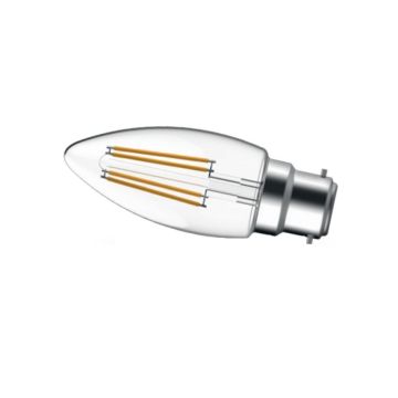 Energetic B22 Candle Clear LED Bulb