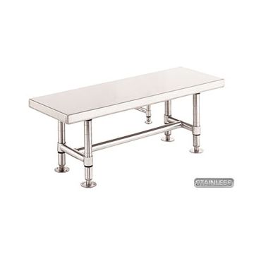 Metro Stainless Steel Gowning Bench
