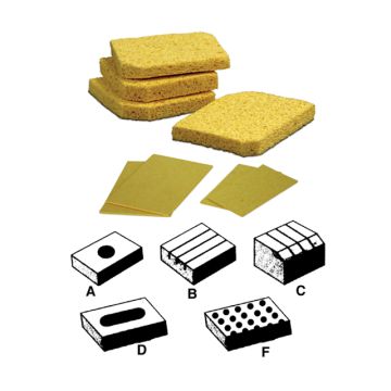 Plato Tip Cleaning Sponge for Hakko® 609-029, Ungar® with multiple holes 9905
