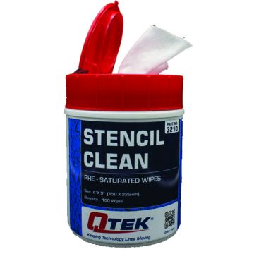 QTEK Stencil Clean Wipes