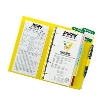 Scafftag Yellow Book Ladder Safety Recording System