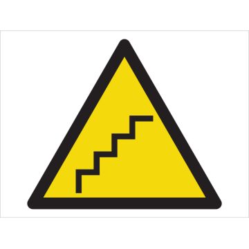 Dependable Caution! Steep Stairs Symbol Signs