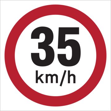 Dependable 35KMH Signs