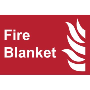 Dependable Fire Blanket Signs