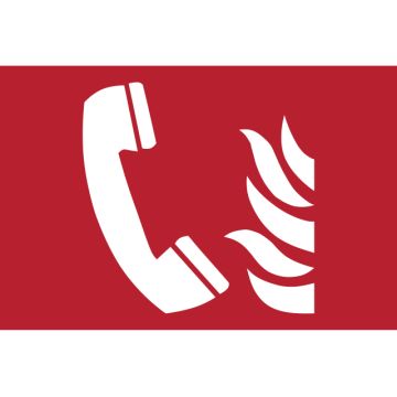 Dependable Telephone Fire Information Signs