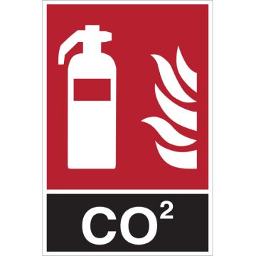 Dependable CO2 Extinguisher Signs
