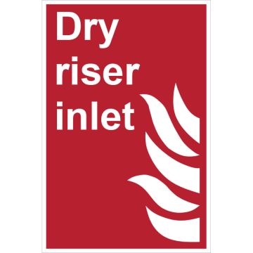 Dependable Dry Riser Inlet Signs