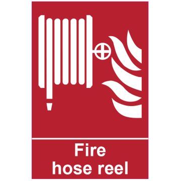 Dependable Fire Hose Reel Signs