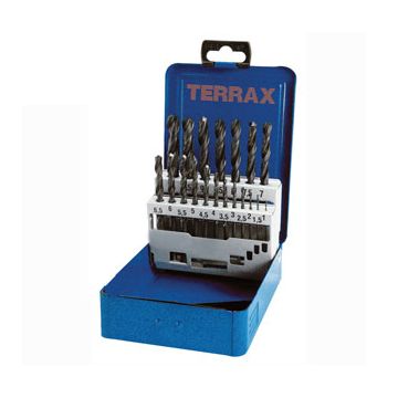 Terrax Twist Drill Set 19pc