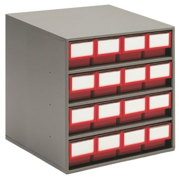 Treston Larger Parts Storage Cabinets Red