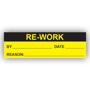 PremPak Write-On Labels - Re-Work