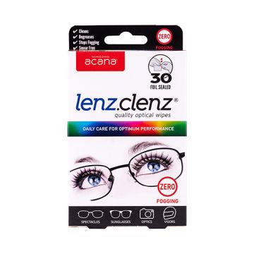 Acana Lenz Clenz Anti-Fog Optical Wipes