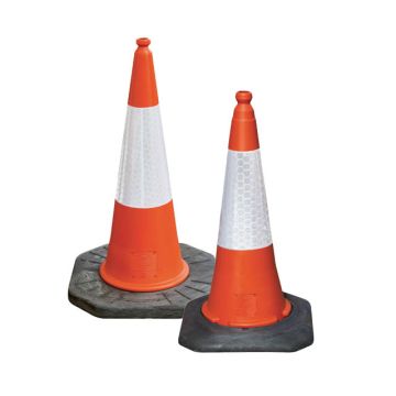 Dependable Two Part Traffic Cones