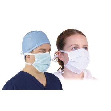 Surgical Mask 3-Ply Tie-On - Box 50