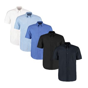 Kustom Kit Men's Workplace Short Sleeved Shirts