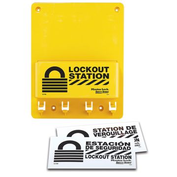 Master Lock Compact Lockout Station Unfilled