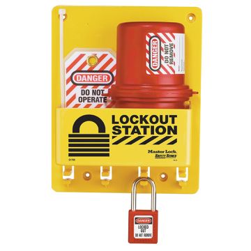 Master Lock MLS1745 Compact Lockout Station