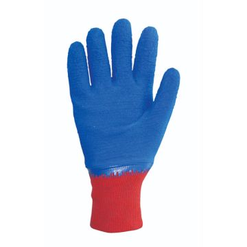 Polyco Blue Grip Crinkle Gloves