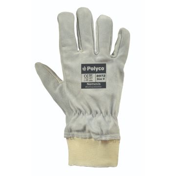 Polyco Nemesis Cut-Resistant Leather Gloves - Large