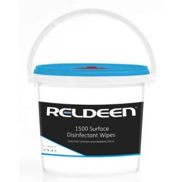 Reldeen Disinfectant Wipes - Bucket 1500
