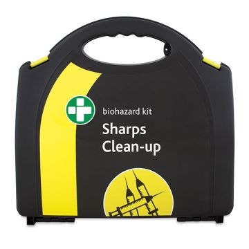 Reliance Biohazard Sharps Clean-Up Kit in Aura Box