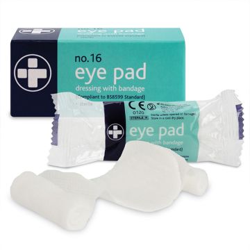 Reliance Blue Eye Pad Dressing - Boxed