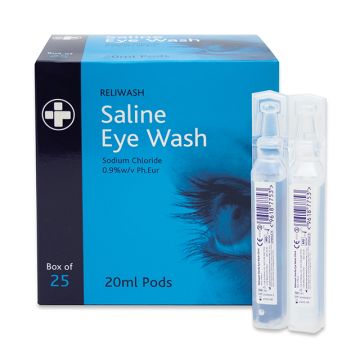 Reliance Reliwash Saline Eye Wash Pods