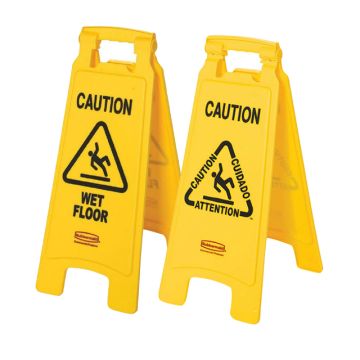 Rubbermaid Caution Floor Signs