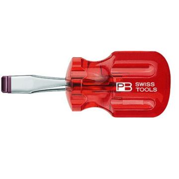 PB Swiss Tools Screwdriver Slotted 135 Stubby