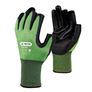 Skytec TRC725 Cut Resistant Open Finger Gloves