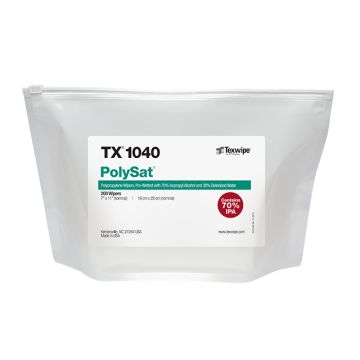 Texwipe PolySat Pre-Saturated Wipes