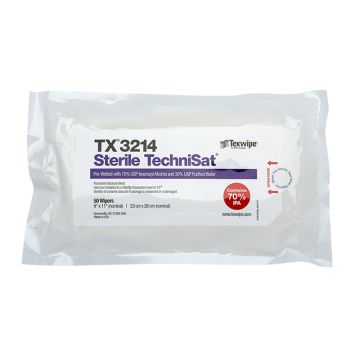 Texwipe Sterile TechniSat