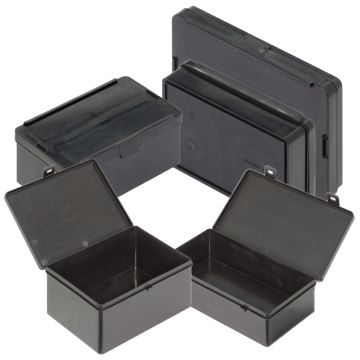Wez Suisse Insert Boxes ESD Hinged Lid